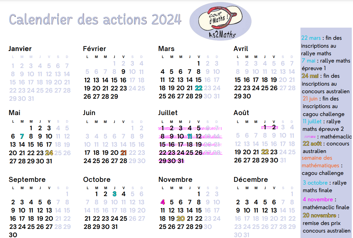 calendrier 2024 1